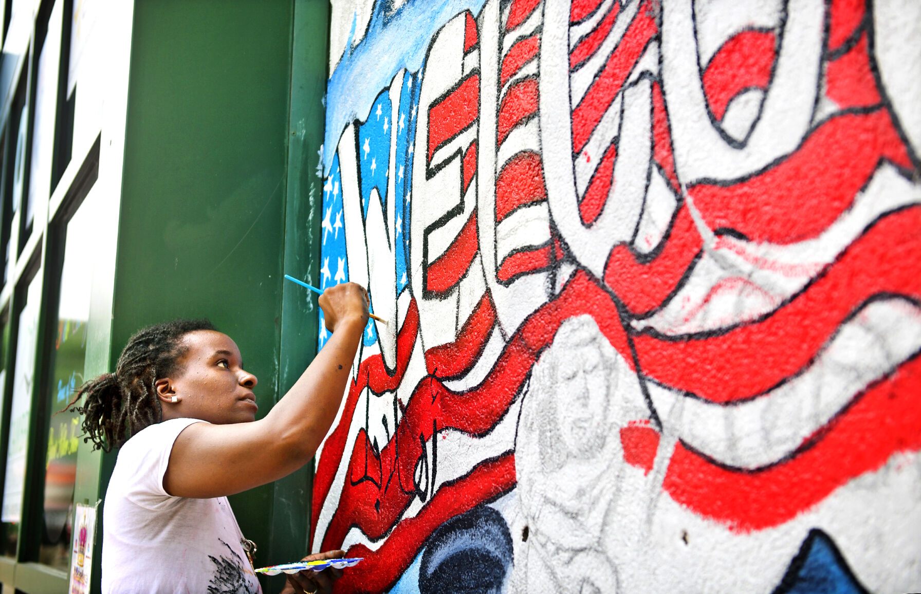 416 Main Street Complex Mural | Queen-Poetri Dozier